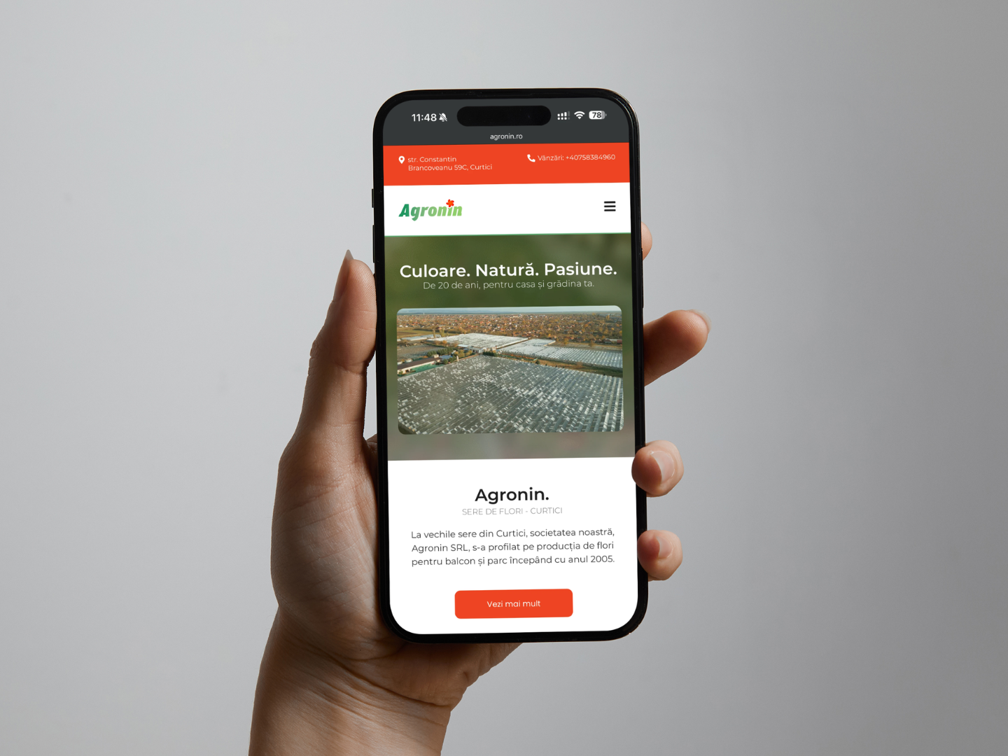 Agronin Sere de Flori — catalog produse