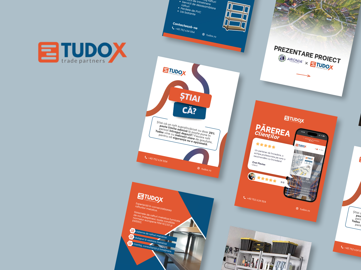 Tudox — template-uri social media
